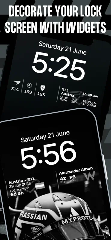 GridBox: F1 Widgets screenshot 3 of 7