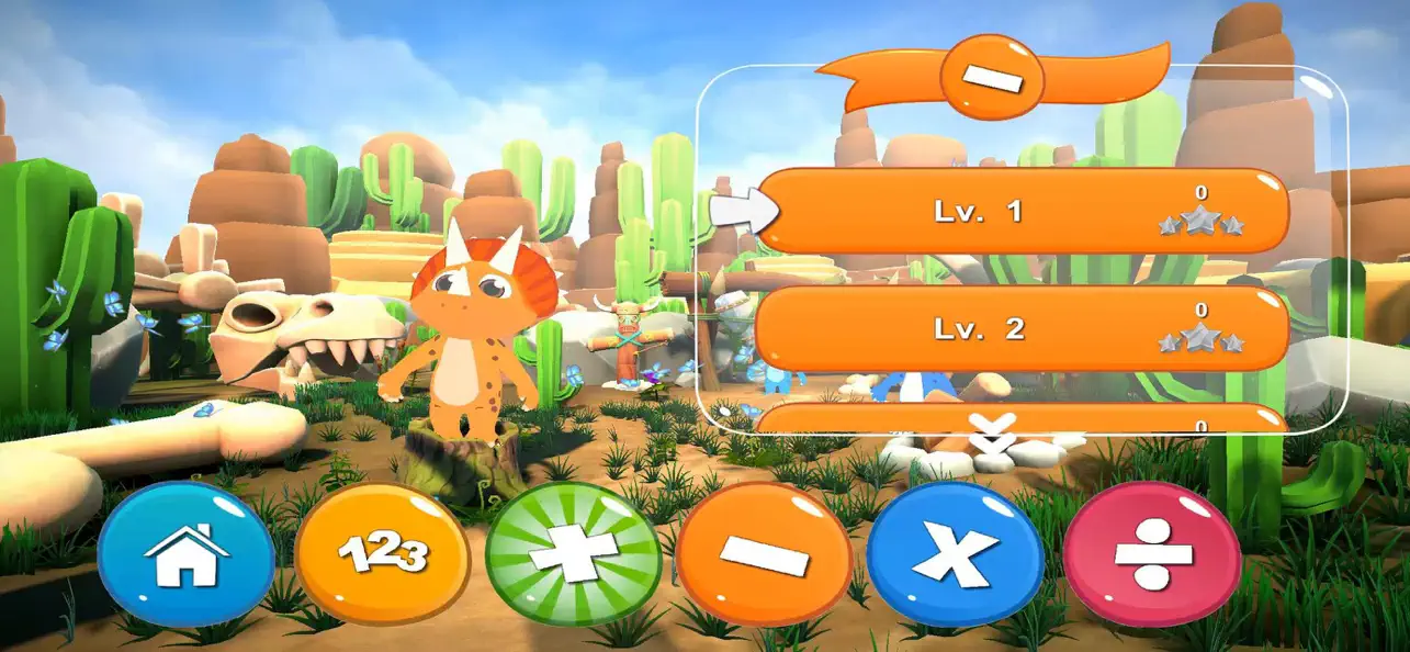 Screenshot #1 pour Math Pals - Dino Academy