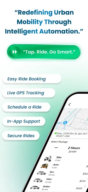 TaxiAppz User Pro screenshot 1