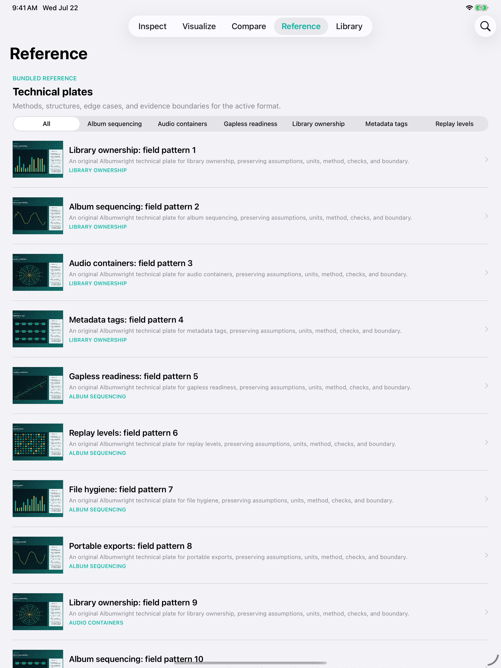 Albumwright: Local Music iPad screenshot 3 of 3