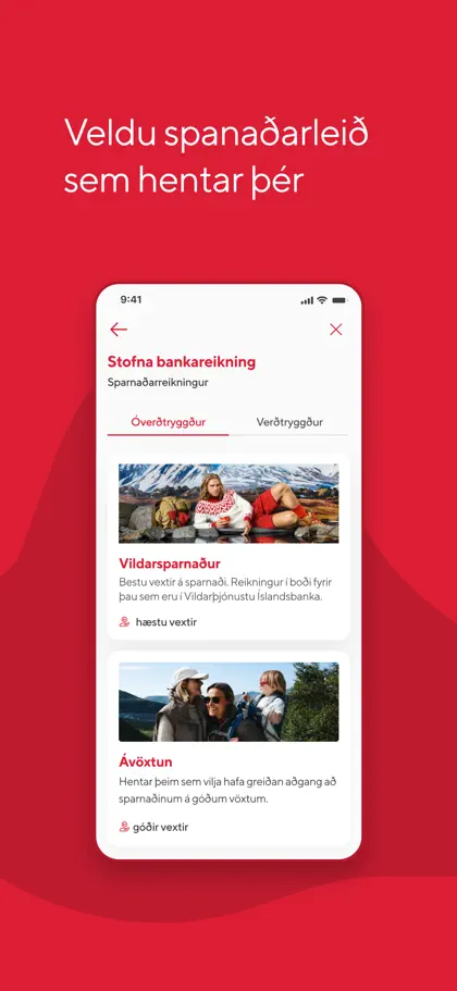 Íslandsbanki ekran görüntüsü 3 / 6