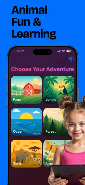 ZooEcho: Wild Sounds for Kids screenshot 1