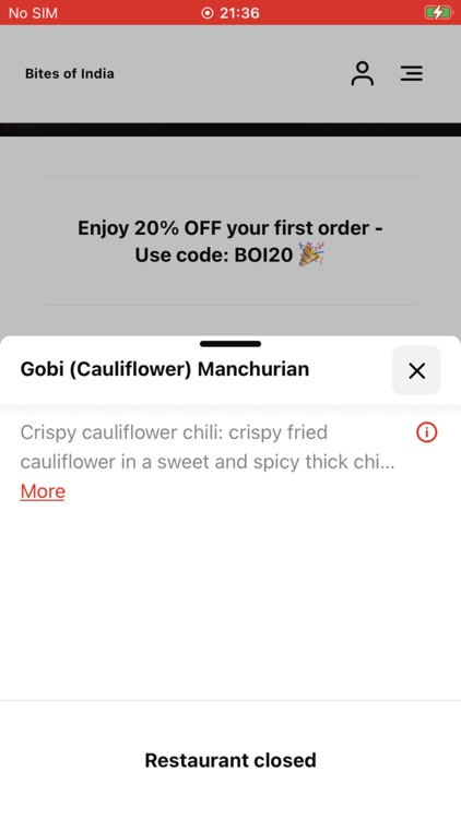 Bites of India Belfast screenshot-3
