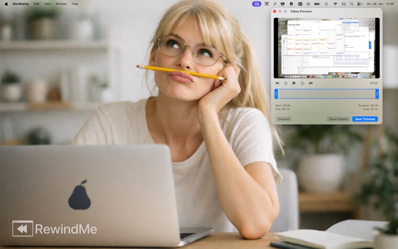 RewindMe screenshot