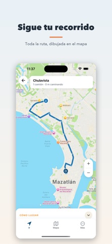 MazRutas iPhone screenshot 2