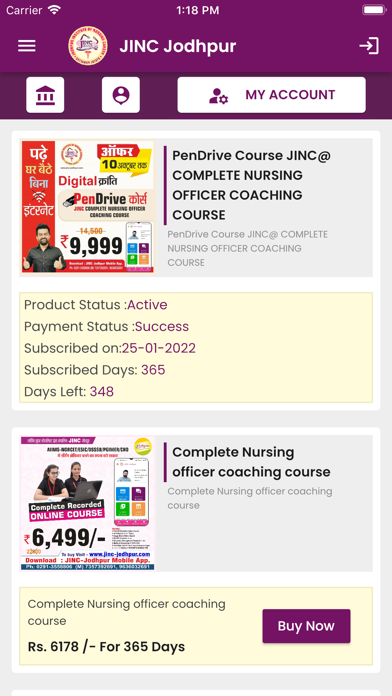 JINC Jodhpur Screenshot