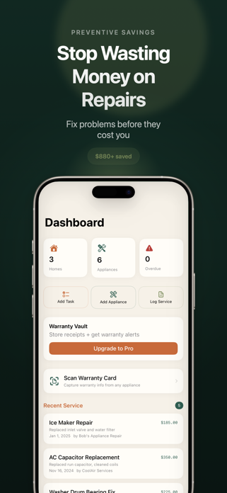 FixLog - Home Maintenance Log Screenshot 3 of 8