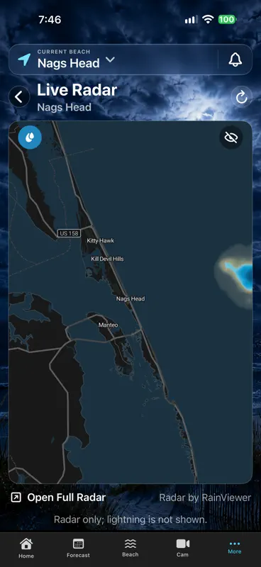 OBX Beach & Weather screenshot 7 of 10