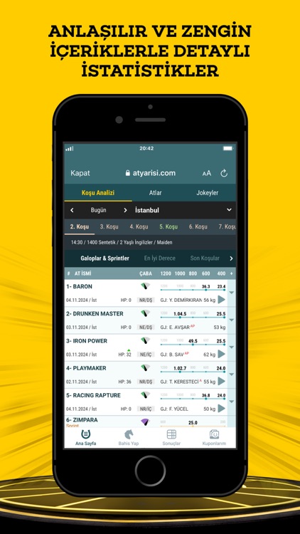 atyarışı.com - TJK At Yarışı screenshot-4