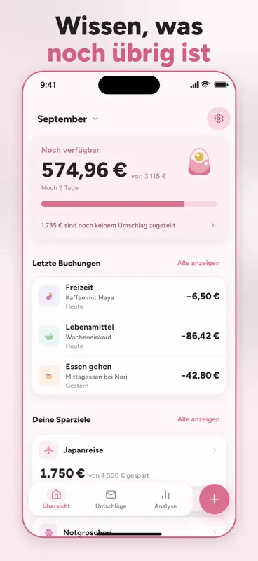 Pennli Haushaltsbuch screenshot 1 of 7
