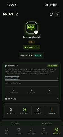 Crave Padel Screenshot 7 of 9