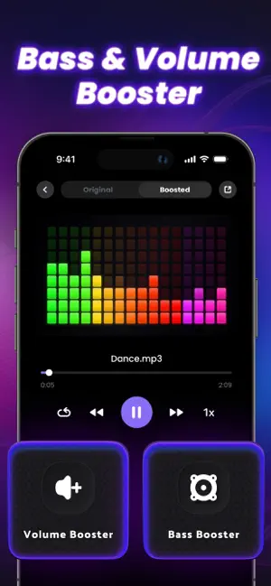 Music Louder: Bass Booster screenshot 1
