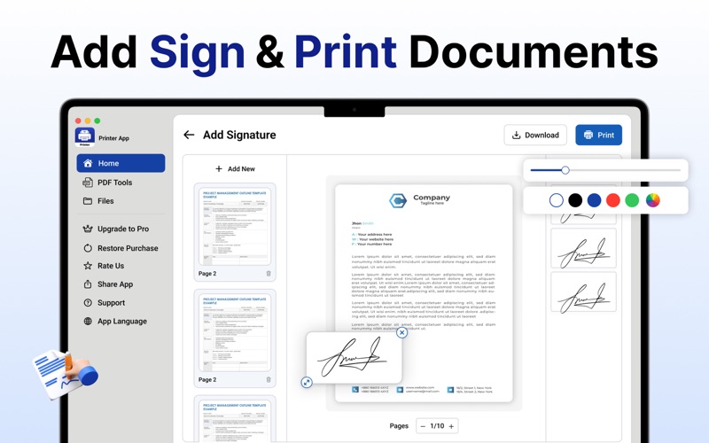 Printer App for Epson iPrint Screenshot 3 of 6