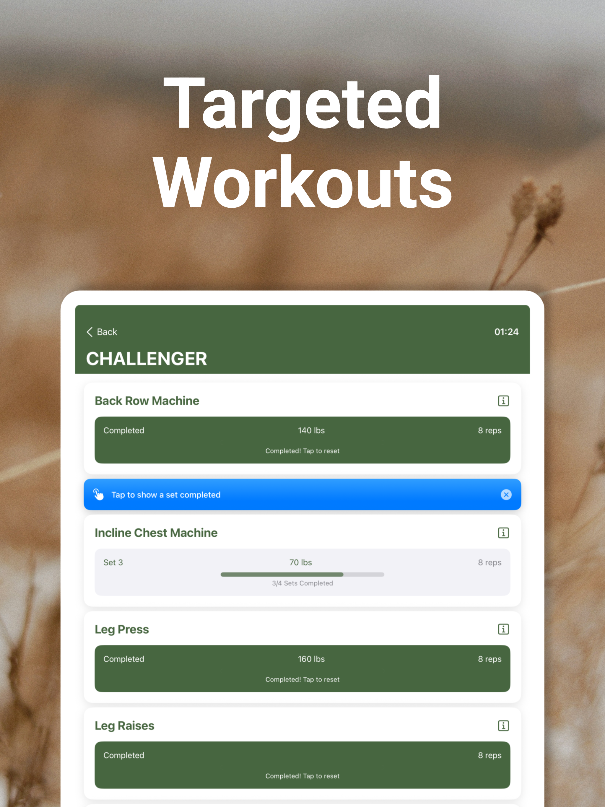 Basic Training Workout