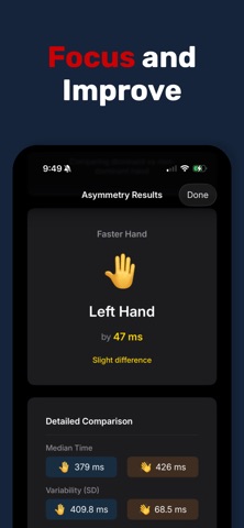 Reaction Lab - Reflex Tests Screenshot 3 of 10