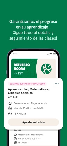 Refuerzo · Agora con Bel screenshot
