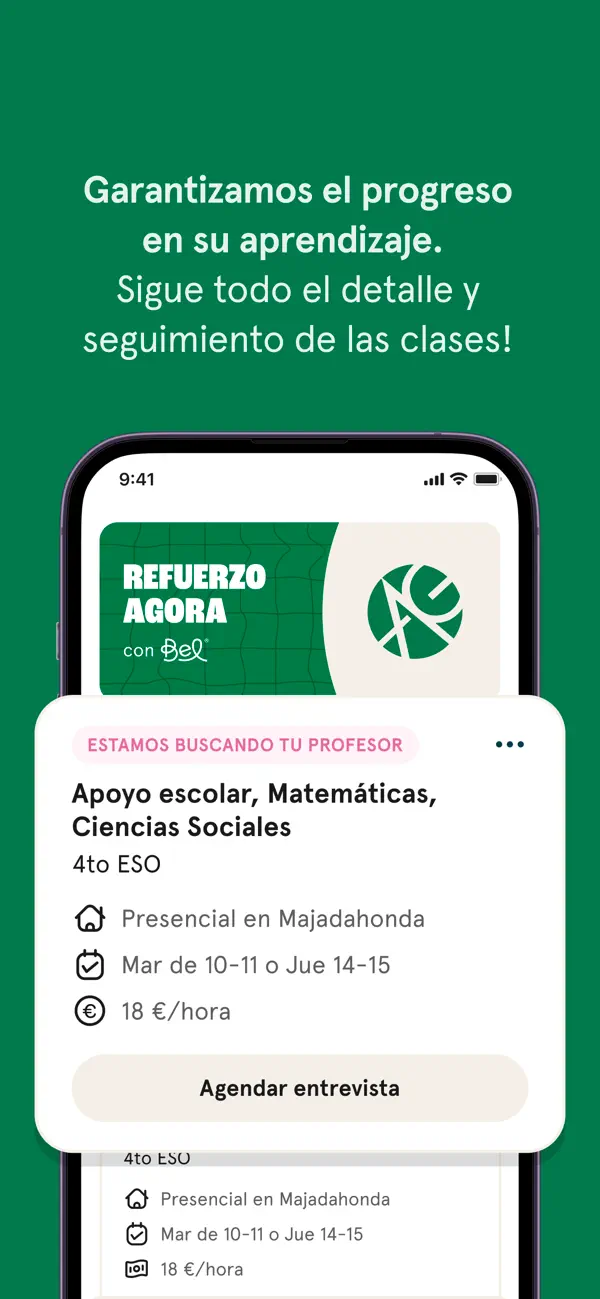 Screenshot #3 pour Refuerzo · Agora con Bel