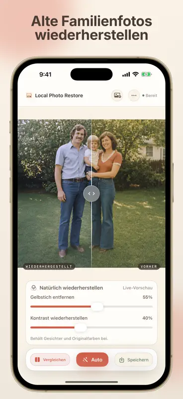 Alte Fotos restaurieren·Local screenshot 1 of 5