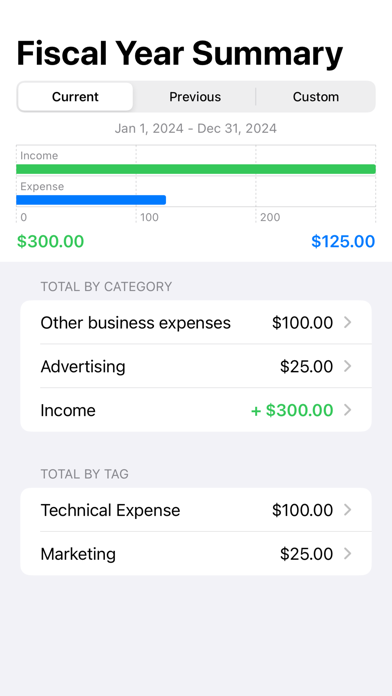 SoloBooks: Self-Employed Screenshot