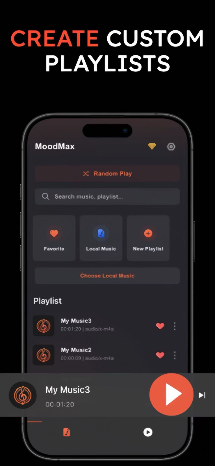 MoodMax: Music Offline MP3 iphone screenshot 3