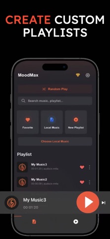 MoodMax: Música Offline MP3 iPhone screenshot 3