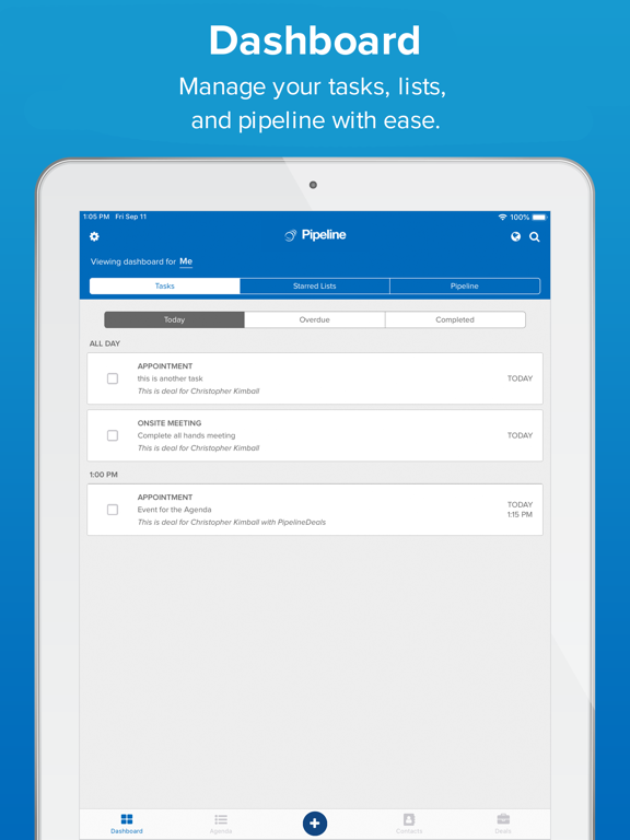 Screenshot #4 pour Pipeline - A Simple CRM