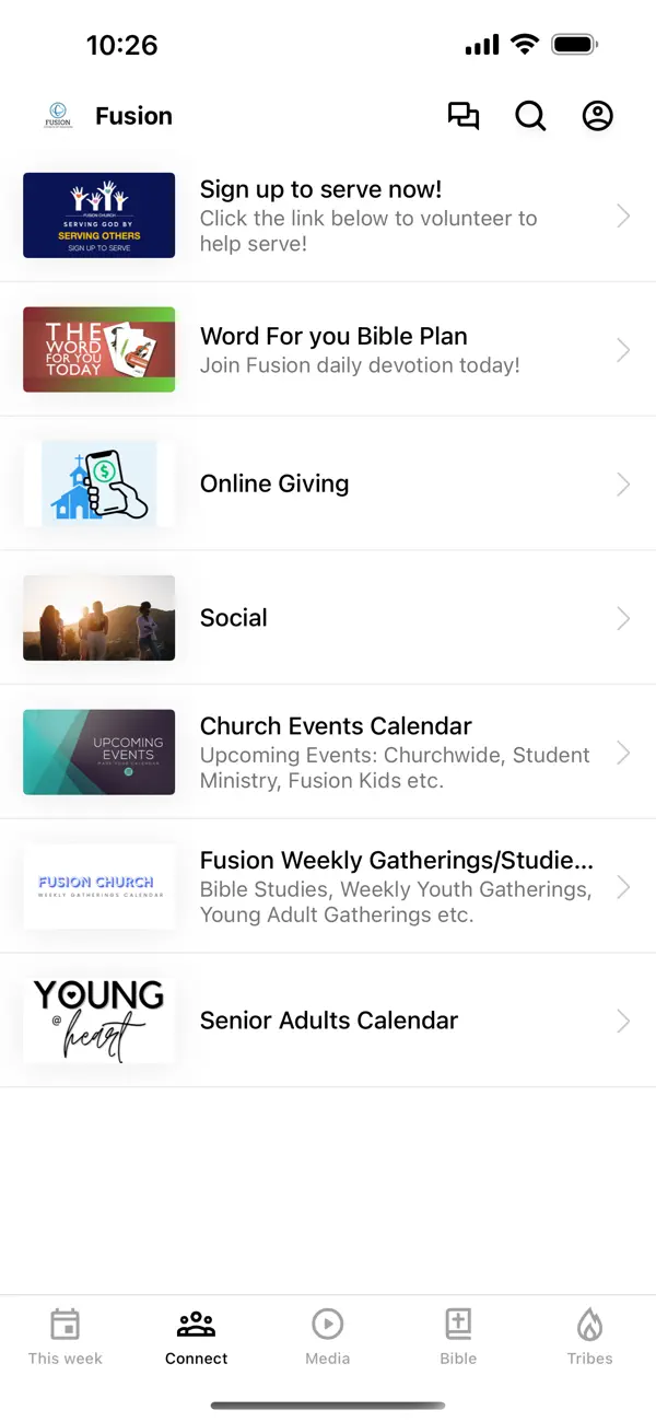 Screenshot #2 pour Fusion Church of Madison