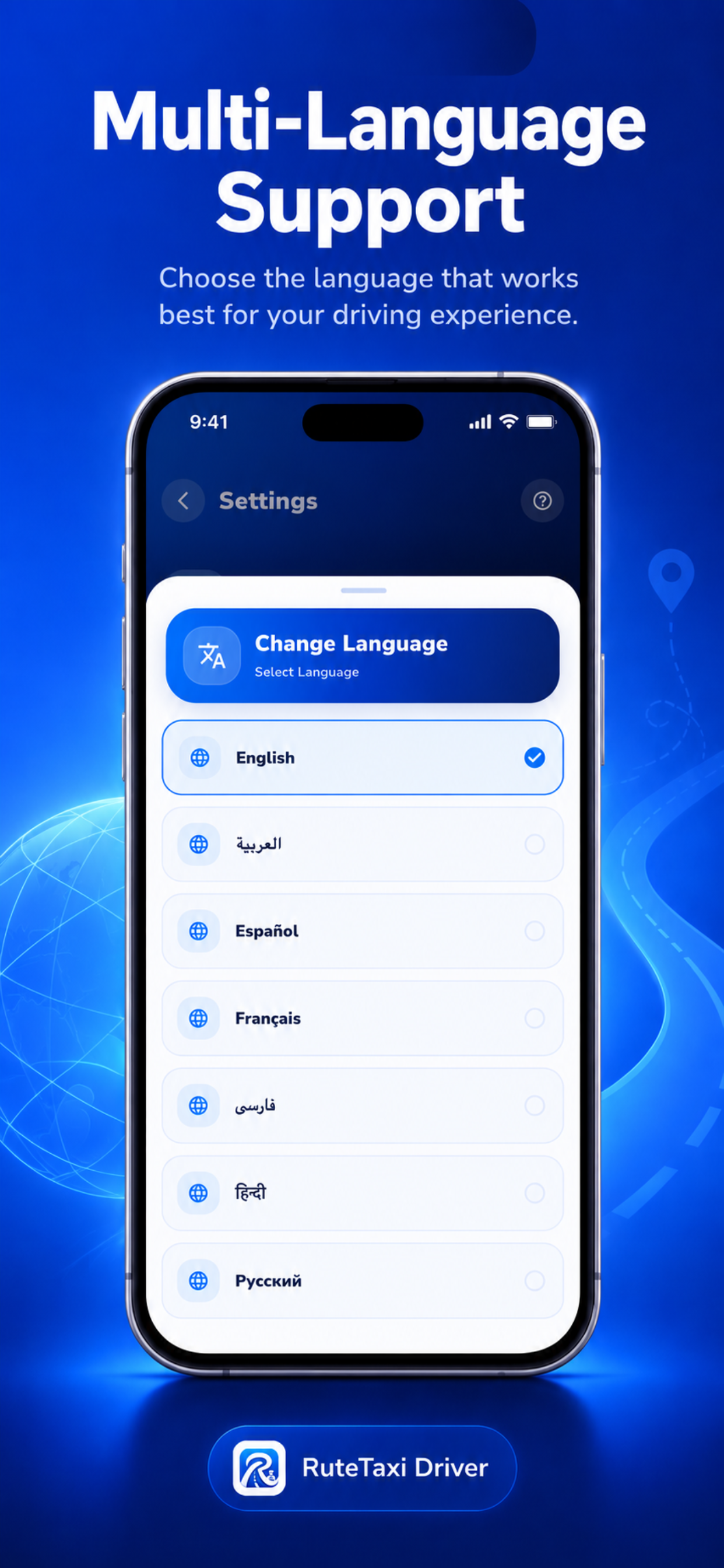 RuteTaxi Demo Driver screenshot 6