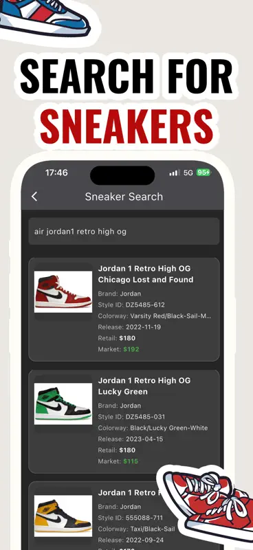 Sneaker Identifier: Kicks Scan screenshot 5 of 6