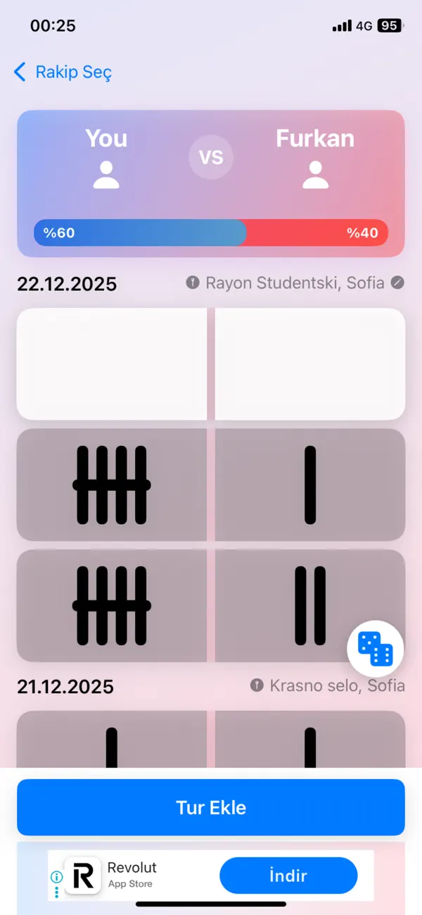 #5. Tavlaskor (iOS) โดย: Furkan Kaynar