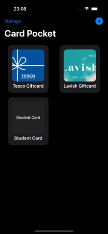 CardPocket screenshot