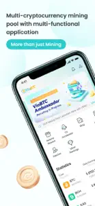 ViaBTC-Crypto Mining Pool screenshot #1 for iPhone