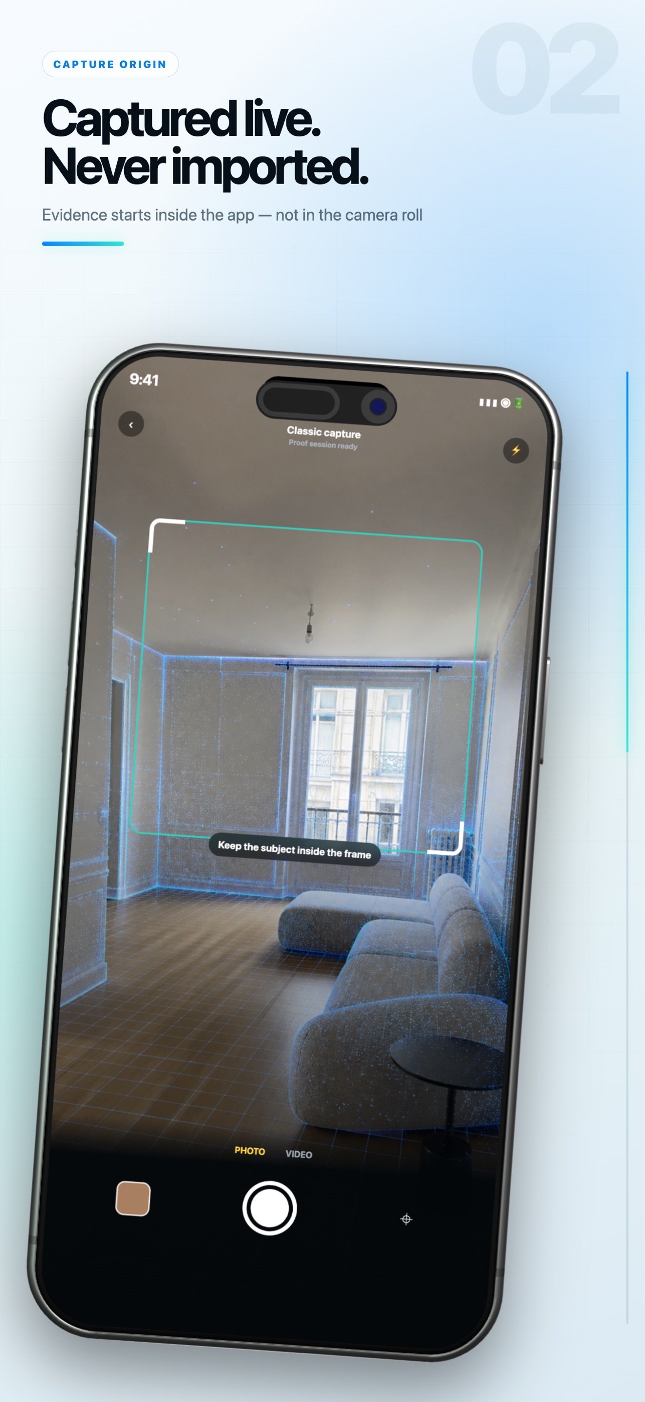 Screenshot 2 of Reality Proof: 3D Scanner