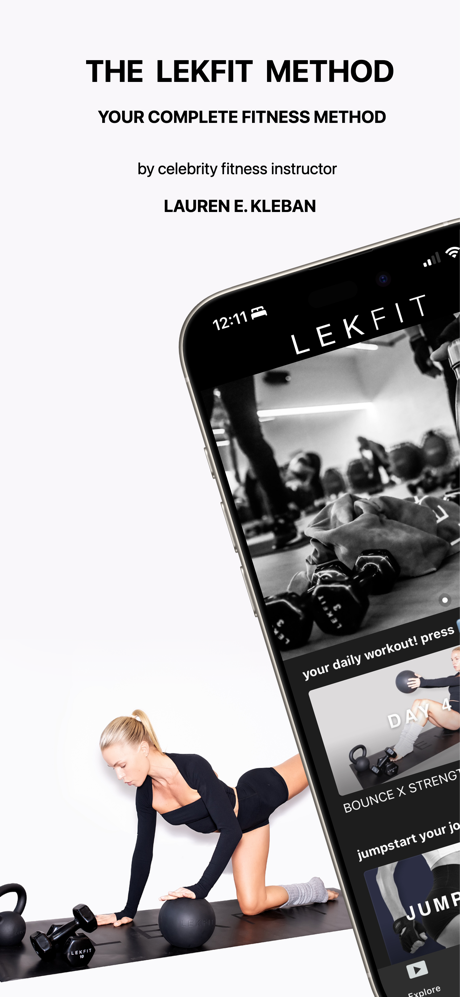 LEKFIT online studio screenshot 1