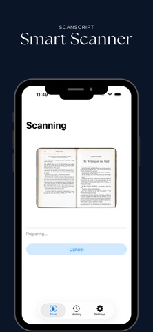 ScanScript screenshot
