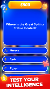 Millionaire: Quiz Game Trivia screenshot