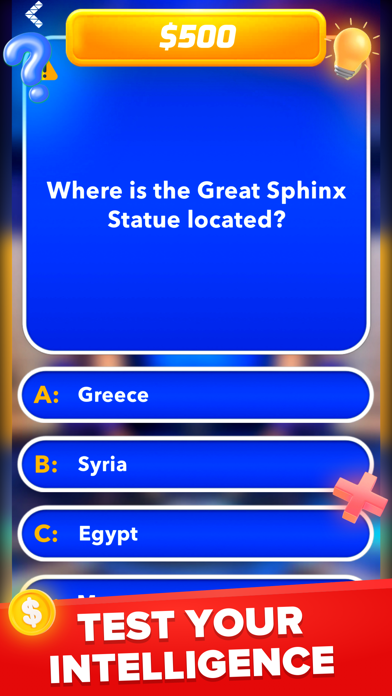 Millionaire: Quiz Game Trivia Screenshot