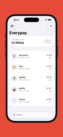 Everypay iPhone screenshot