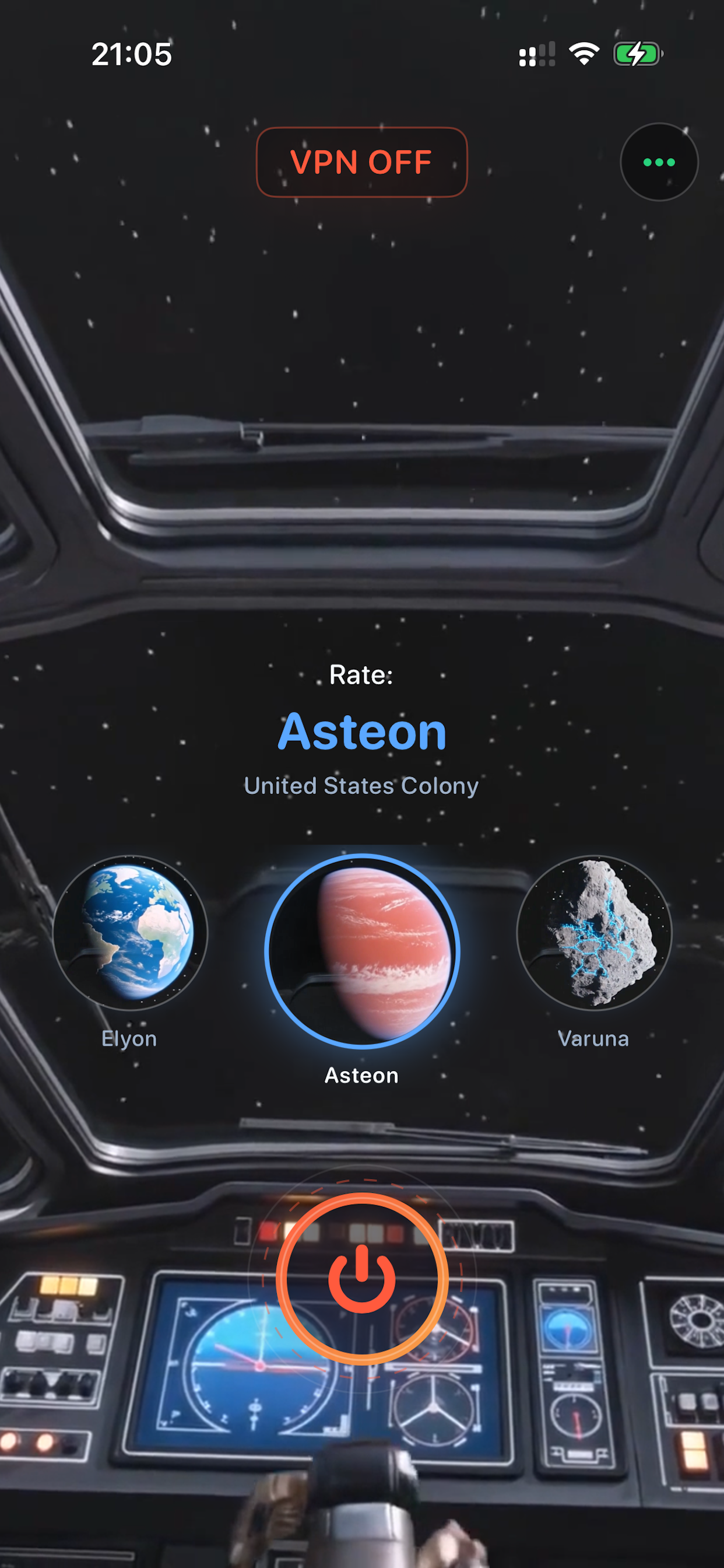 Starship VPN screenshot 2