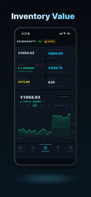 Skinmanity - CS2 Skin Tracker screenshot 5 of 9