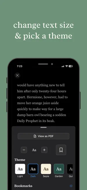 scrolly: cute pdf ebook reader screenshot 3
