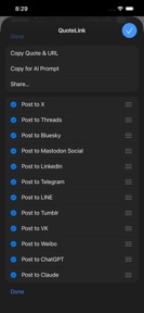 QuoteLink for Safari screenshot