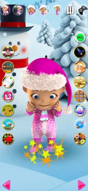 Talking Baby Babsy Winter Fun screenshot 3