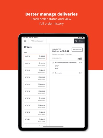 Lexon Supply iPad screenshot