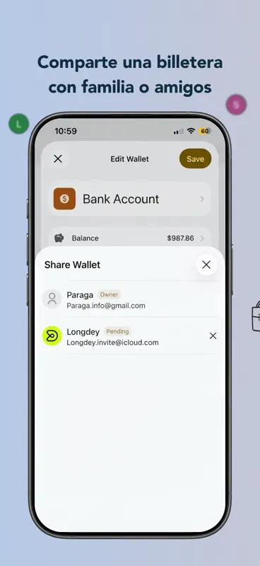 Money Tracker: Control Gastos screenshot 3 of 8