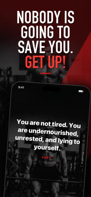Fury - Motivational Quotes screenshot 1