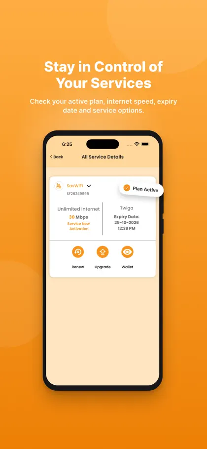 Screenshot 3 di 6 di Savanna Customer