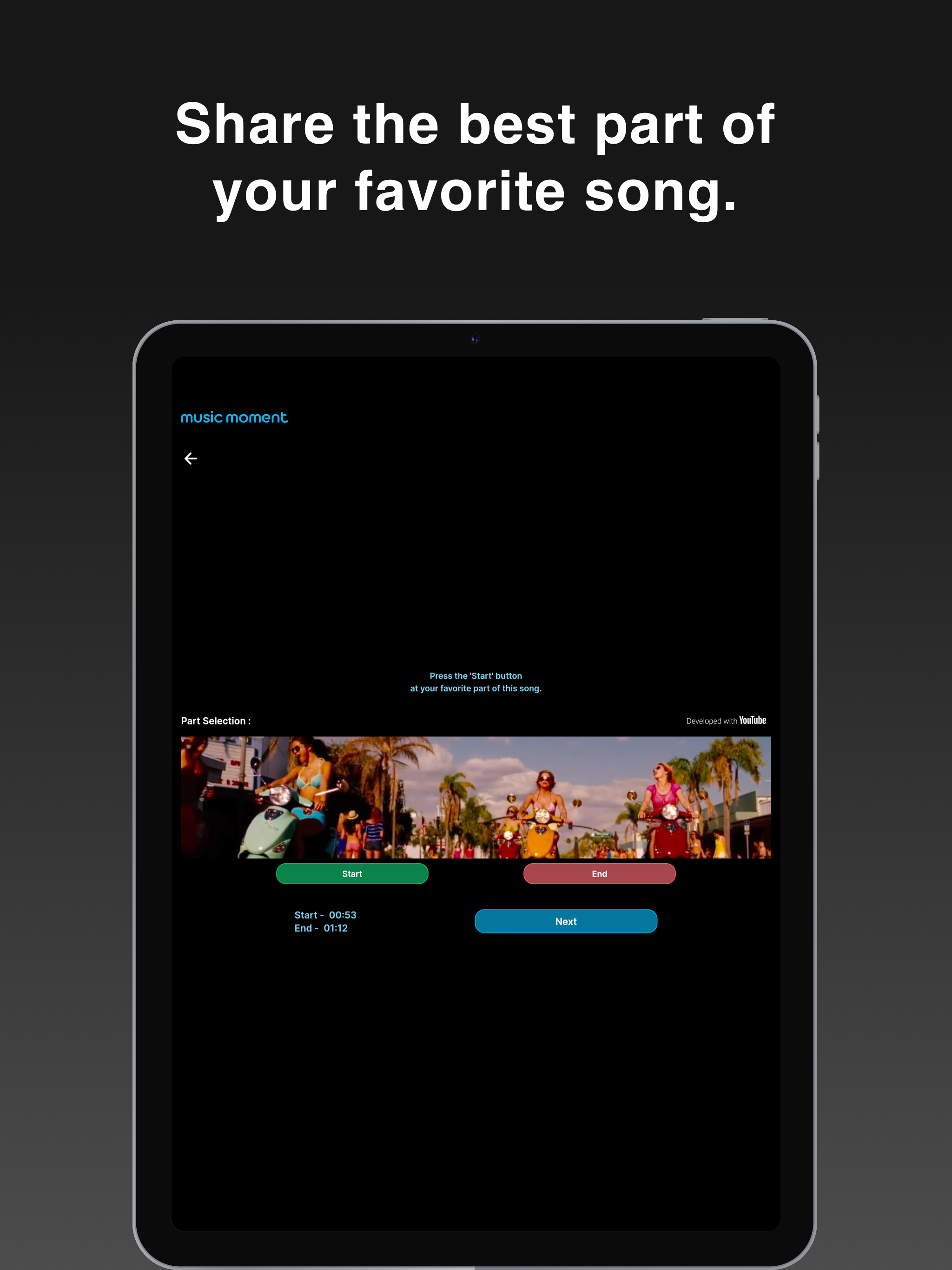 music moment : share music