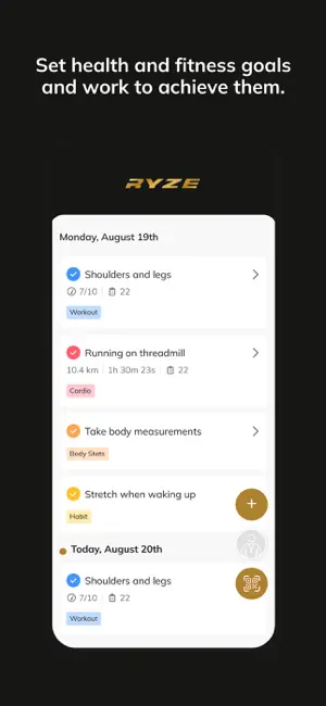 RYZE Personal Training App screenshot 4