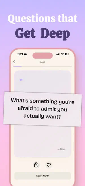 Dive - Deep Conversations screenshot 2
